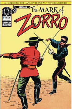 Am Archives Mark of Zorro 1949 1st App #1 Main Cover