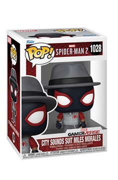 Spider-Man 2 Video Game City Sounds Suit Miles Morales Pop! Vinyl Figure #1028