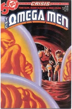 Omega Men #31 October, 1985 Crisis Cross Over Issue