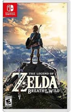 Nintendo Switch Legend of Zelda Breath of The Wild 