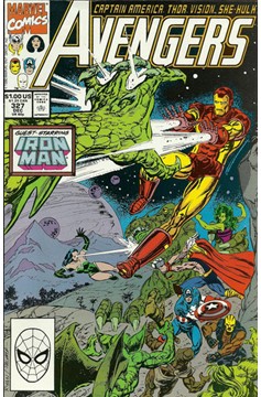 The Avengers #327 [Direct]-Very Fine (7.5 – 9)