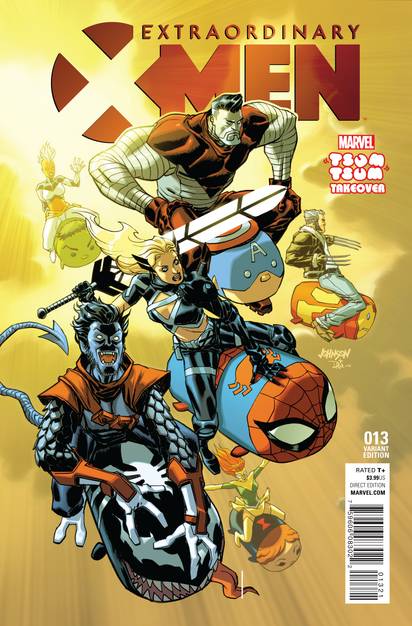 Extraordinary X-Men #13 (Johnson Marvel Tsum Tsum Takeover Variant) (2015)