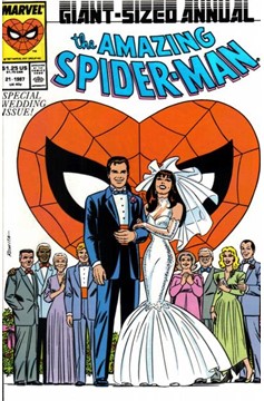 The Amazing Spider-Man Annual #21 [Direct]-Very Fine (7.5 – 9) Marriage of Pete & Mj