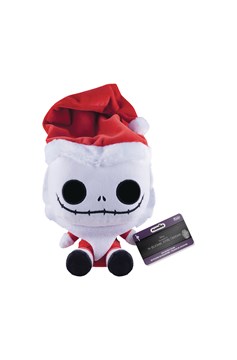 The Nightmare Before Christmas 30th Anniversary Santa Jack Skellington 7-Inch Pop! Plush