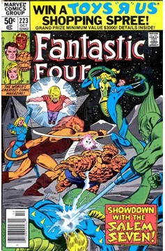 Fantastic Four #223 [Newsstand] - Fn+