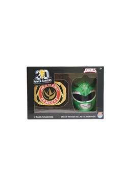 Smashies Mighty Morphin Power Rangers Green Ranger Helmet & Morpher Px Foam Replica 