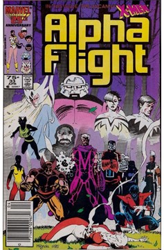 Alpha Flight #33 [Newsstand]