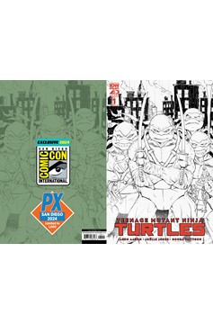 San Diego ComicCon 2024 Teenage Mutant Ninja Turtles Px Tucci Black & White (Net)