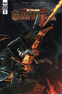 Transformers King Grimlock #2 Cover C 1 for 10 Incentive Harding (Of 5)