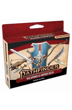 Pathfinder RPG - Second Edition Weapons And Armor Deck
