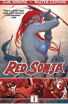 Red Sonja Gail Simone Graphic Novel Volume 1 Queen of Plagues