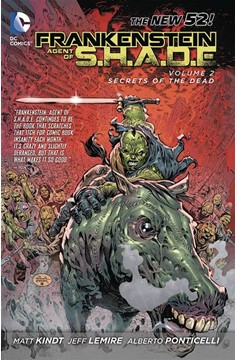 Frankenstein Agent of Shade Graphic Novel Volume 2 Secrets Dead (New 52)