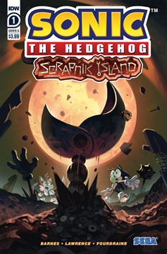 Sonic the Hedgehog Scrapnik Island #3 Cover C 1 for 10 Incentive