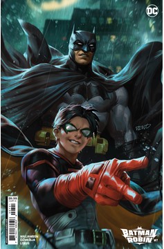 Batman and Robin #7 Cover B Derrick Chew Card Stock Variant
