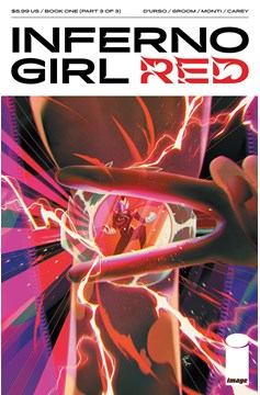 Inferno Girl Red Book One #3 Cover B Monti Mv (Of 3)