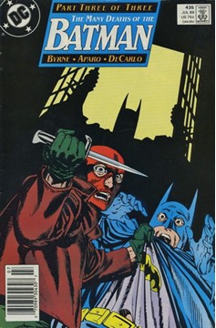 Batman #435 [Newsstand]-Fine (5.5 – 7)