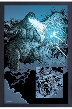 Godzilla - Beam Print