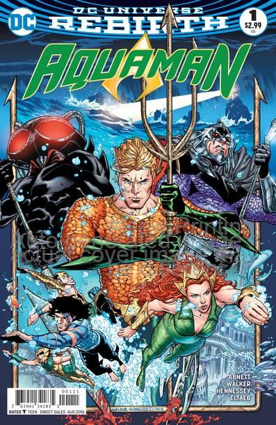 Aquaman #1 2nd Printing (2016)