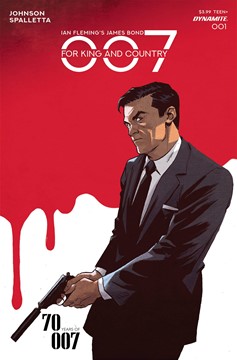 007 For King and Country #1 Cover L Last Call Spalletta Original