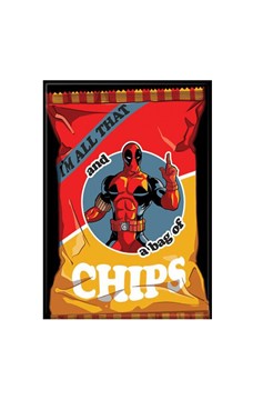 Deadpool 30th All That And A Bag of Chips Photo Magnet