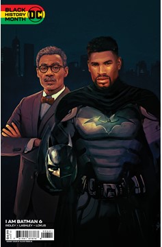 I Am Batman #6 Cover C Alexis Franklin Black History Month Card Stock Variant