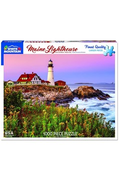 Maine Lighthouse (1207Pz) - 1000 Piece Jigsaw Puzzle