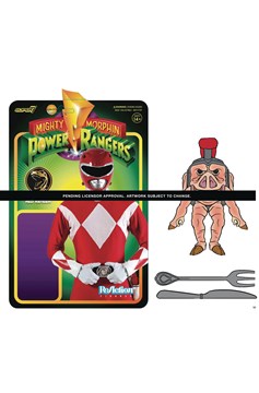 Mighty Morphin Power Rangers Pudgy Pig Reaction Figure