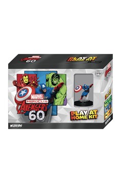 Marvel Heroclix Avengers 60th Anniversary Play At Home Captain America