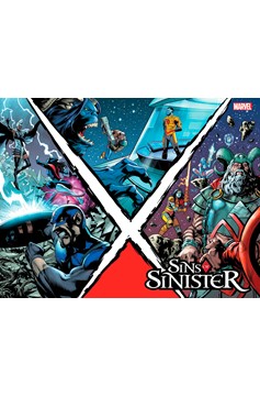 Sins of Sinister #1 1 for 25 Incentive Shaw Wraparound Variant
