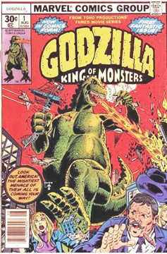 Godzilla #1 [30¢] - Fn- 5.5