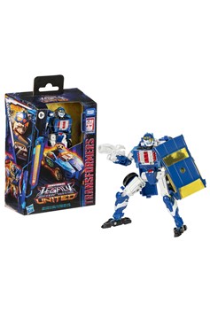 Transformers Legacy United Deluxe Class Robots in Disguise 2001 Universe Side Burn Action Figure