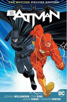 Batman Flash the Button Deluxe Edition Hardcover International Edition (Rebirth)
