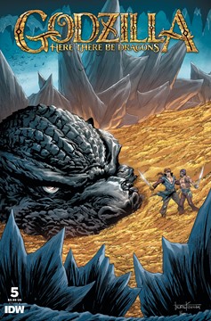 Godzilla: Here There Be Dragons #5 Cover B Kirkham
