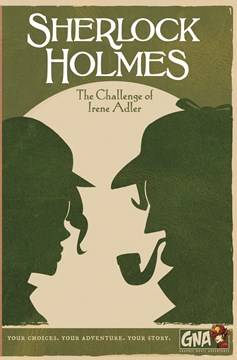 Sherlock Holmes Challenge Irene Adler Graphic Novel Adventure Hardcover