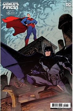 Batman Superman Worlds Finest #21 Cover E 1 for 25 Incentive Sanford Greene Card Stock Variant