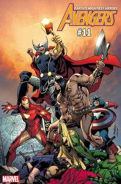 Avengers #11 Pacheco Conan Vs Marvel Variant (2018)