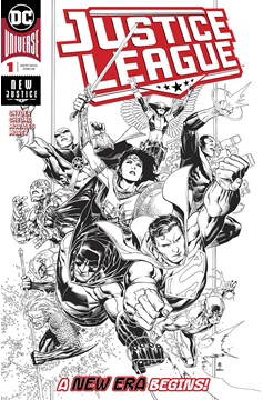 Justice League #1 Jim Cheung Inks Only Variant Edition (2018)