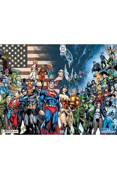 Justice League Unlimited #1 Cover E Edition Benes Card Stock Variant