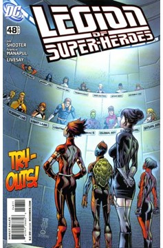 Legion of Super-Heroes #48-Very Fine (7.5 – 9)