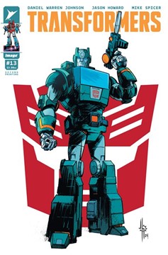 Transformers #13 Second Printing Cover B Jason Howard Autobot Variant