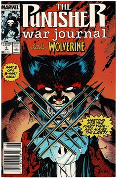 The Punisher War Journal #6 [Newsstand] - Very Good