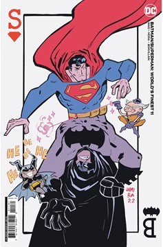 Batman Superman Worlds Finest #11 Cover E 1 For 25 Incentive Juni Ba Card Stock Variant