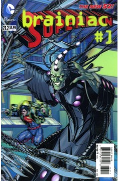 Superman #23.20 Brainiac 3d Motion Variant Cover (2011)
