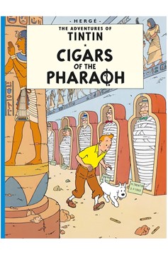 Adventures of Tintin Cigars of The Pharaoh Graphic Novel