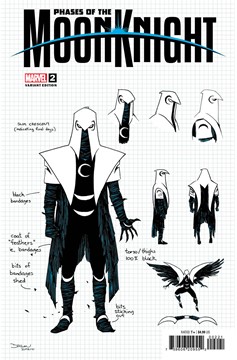 Phases of the Moon Knight #2 Declan Shalvey Design Variant