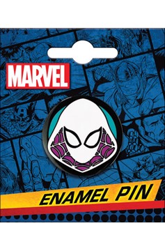 Spider-Gwen Head Enamel Pin