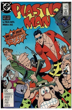 Plastic Man #1-4  Comic Pack