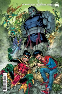 Challenge of the Super Sons #2 Cover B Nick Bradshaw Card Stock Variant (Of 7) (2021)