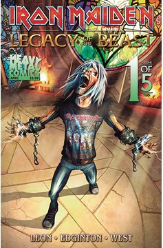 Iron Maiden Legacy of the Beast Volume 2 Night City #1 Cover A Casas