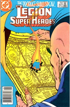 The Legion of Super-Heroes #307 [Newsstand]